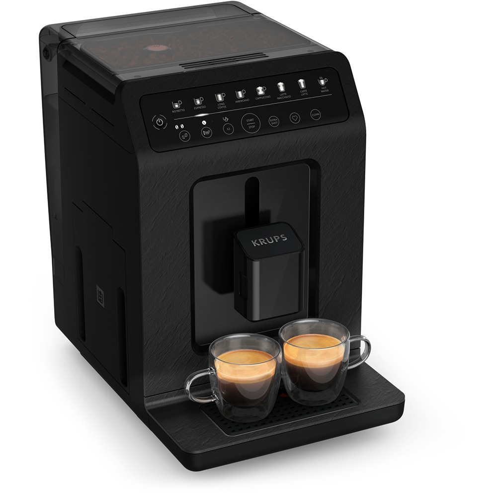Espressor automat KRUPS Evidence Eco EA897B10, 2.3l, 1450W, 15 bar, negru