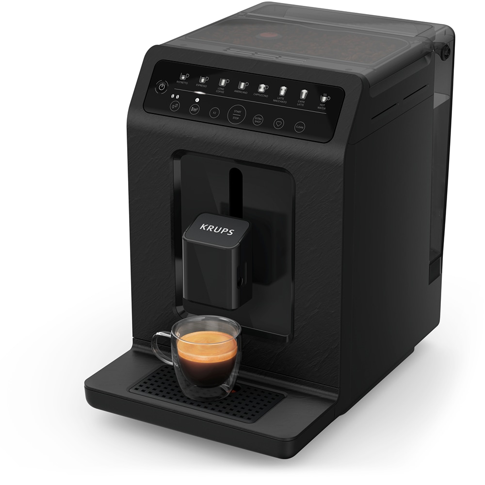Espressor automat KRUPS Evidence Eco EA897B10, 2.3l, 1450W, 15 bar, negru