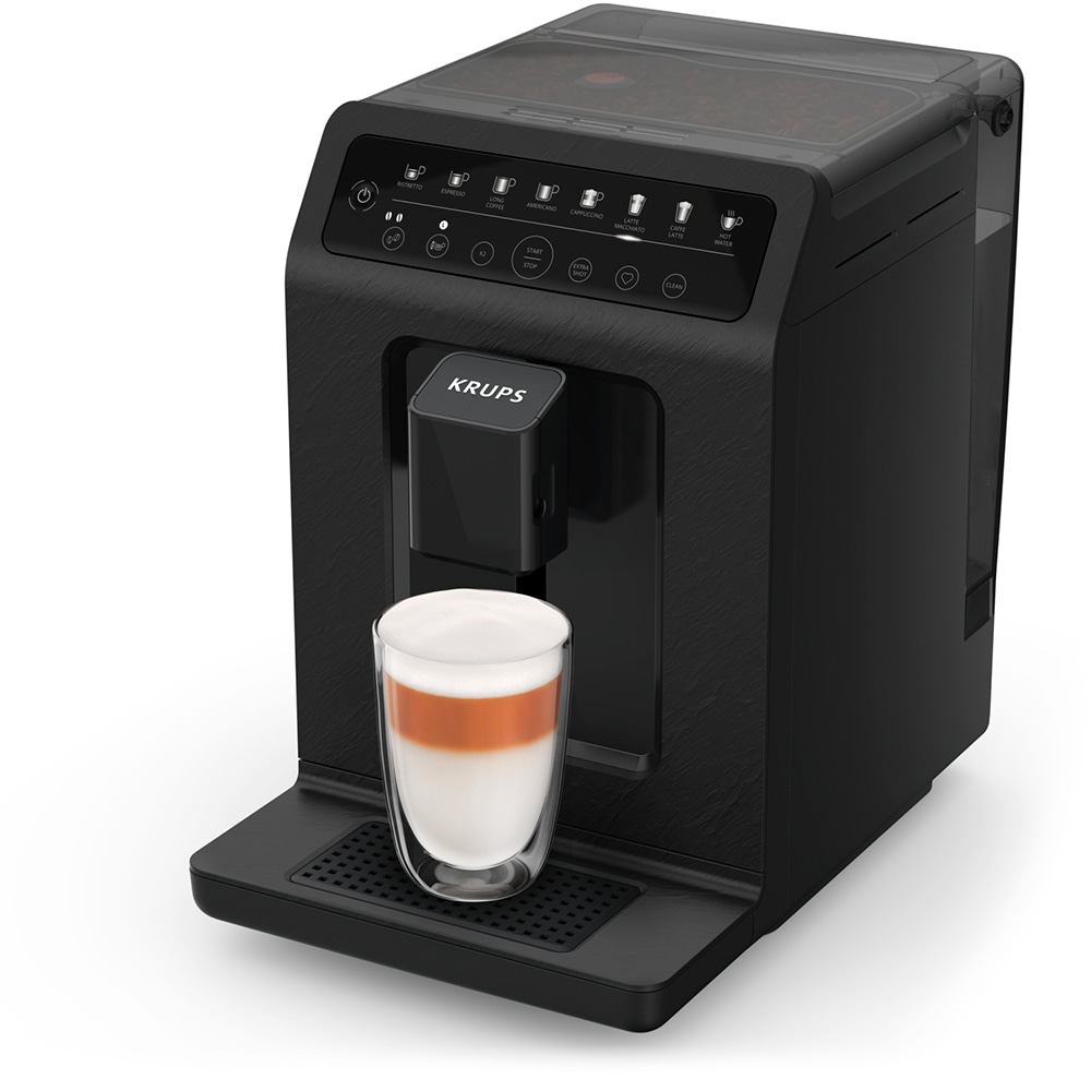 Espressor automat KRUPS Evidence Eco EA897B10, 2.3l, 1450W, 15 bar, negru