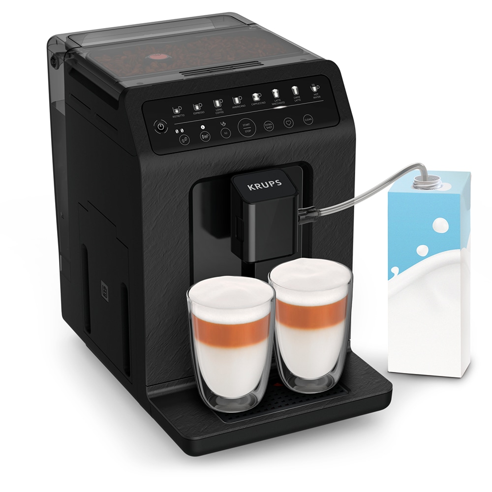 Espressor automat KRUPS Evidence Eco EA897B10, 2.3l, 1450W, 15 bar, negru