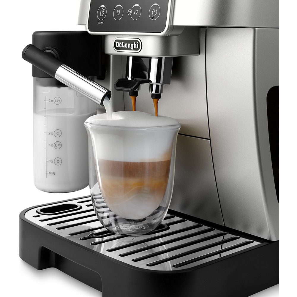 Espressor automat DELONGHI Magnifica Start ECAM220.80.SB, 1.8l, 1450W, 15 bar, argintiu-negru