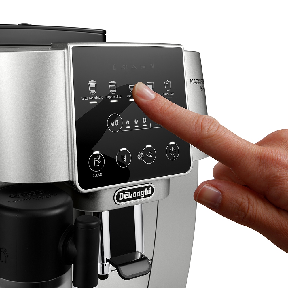 Espressor automat DELONGHI Magnifica Start ECAM220.80.SB, 1.8l, 1450W, 15 bar, argintiu-negru