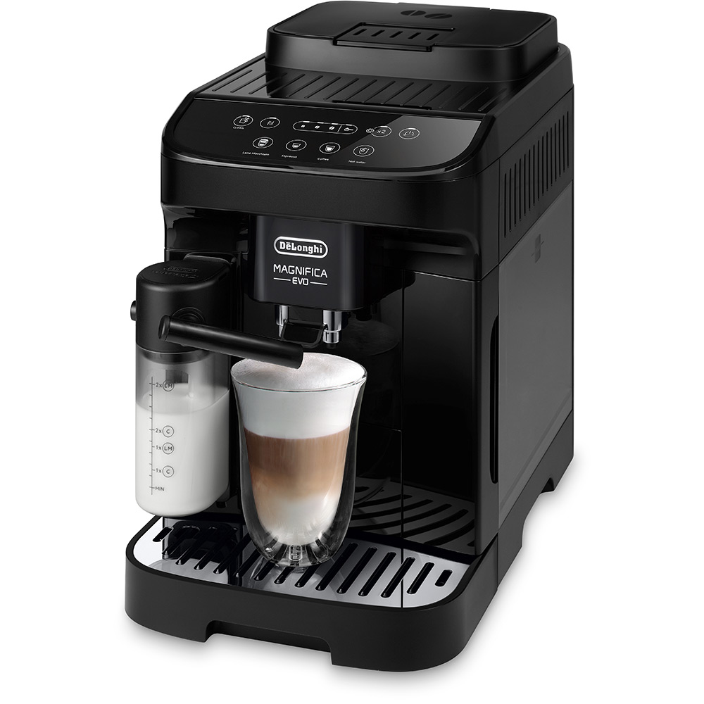 Espressor automat DELONGHI Magnifica Evo ECAM 293.52.B, 1,8l, 1450W, 15 bar, negru-argintiu