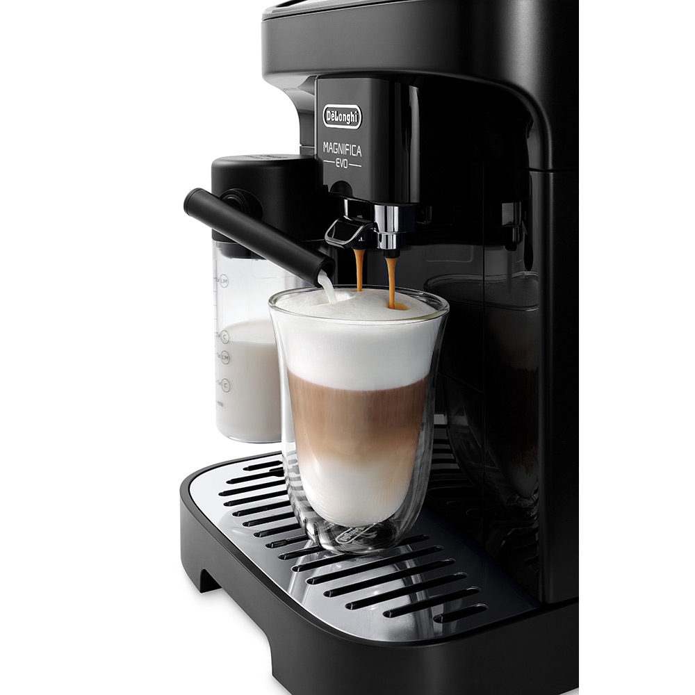 Espressor automat DELONGHI Magnifica Evo ECAM 293.52.B, 1,8l, 1450W, 15 bar, negru-argintiu