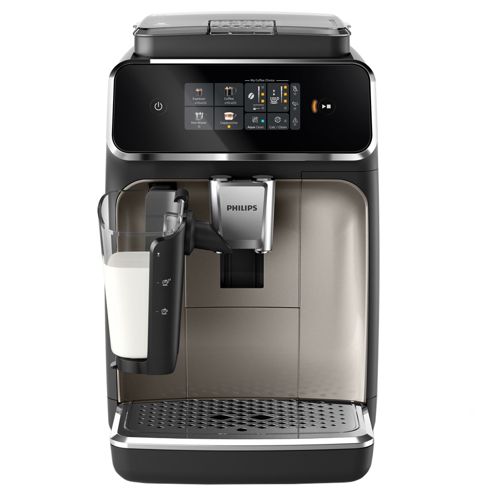 Espressor automat PHILIPS Seria 2300 EP2336/40, 1.8l, 1500W, 15 bar, crom-negru