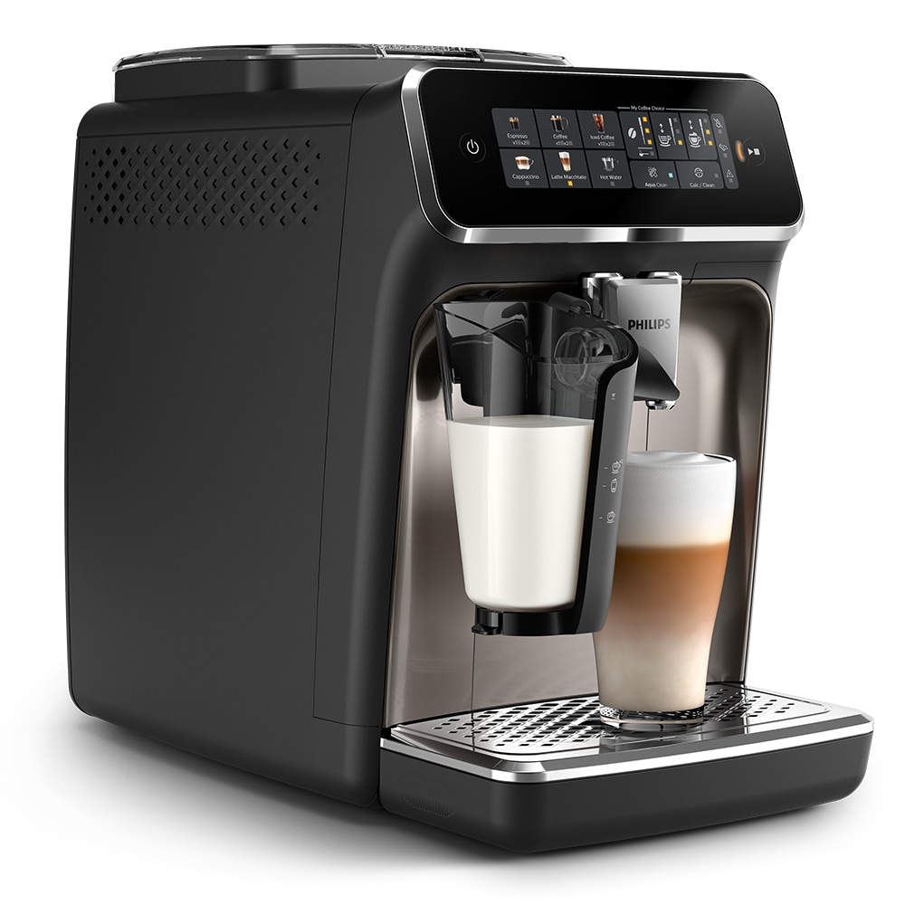 Espressor automat PHILIPS S3300 LatteGo EP3347/90, 1.8l, 1500W, 15 bar, crom-negru