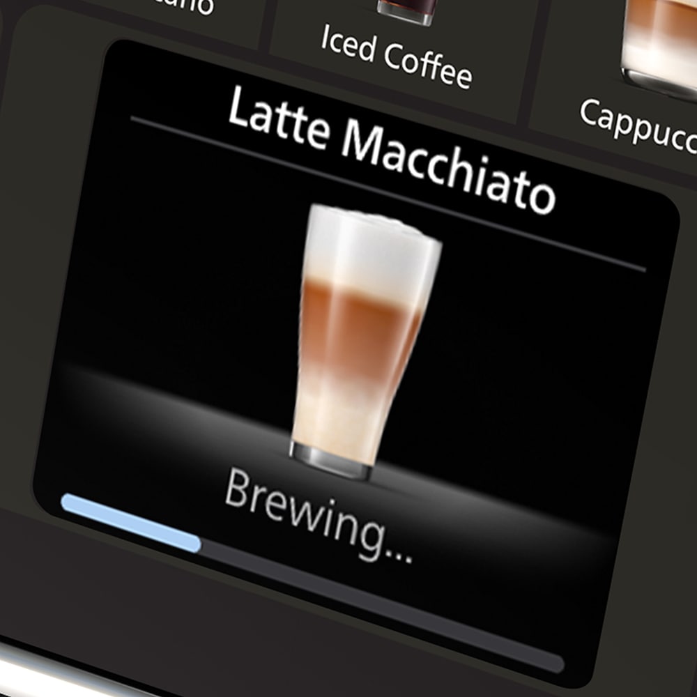 Espressor automat PHILIPS Seria 4400 EP4446/70, 1.8l, 1500W, 15 bar, argintiu-negru