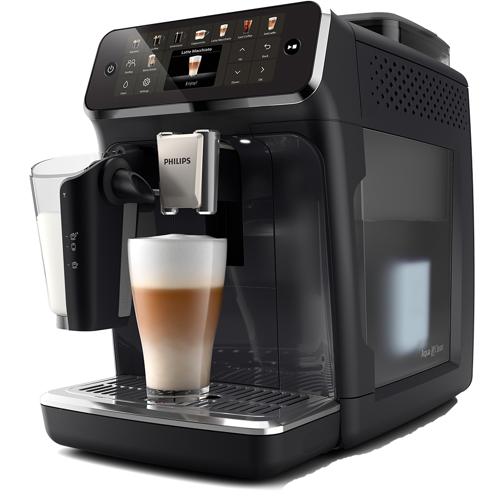 Espressor automat PHILIPS Seria 5500 EP5541/50, 1.8l, 1500W, 15 bar, negru