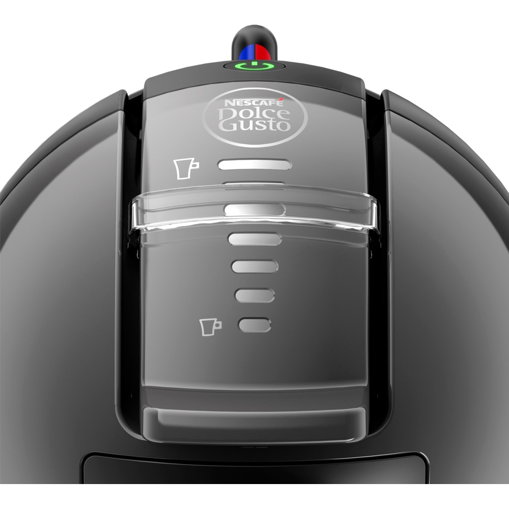 Espressor cu capsule KRUPS Dolce Gusto Mini Me KP123810, 0.8l, 1500W, 15 bar, gri inchis-negru