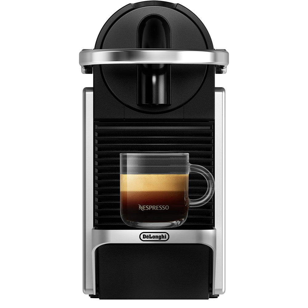 Espressor capsule NESPRESSO Pixie EN127.S, 1l, 1260W, 19 bar, argintiu-negru