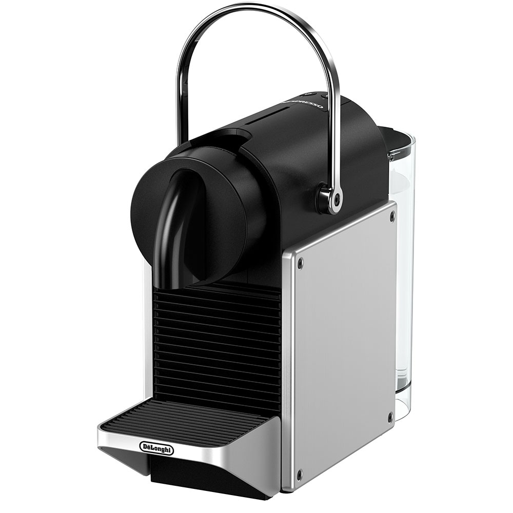Espressor capsule NESPRESSO Pixie EN127.S, 1l, 1260W, 19 bar, argintiu-negru