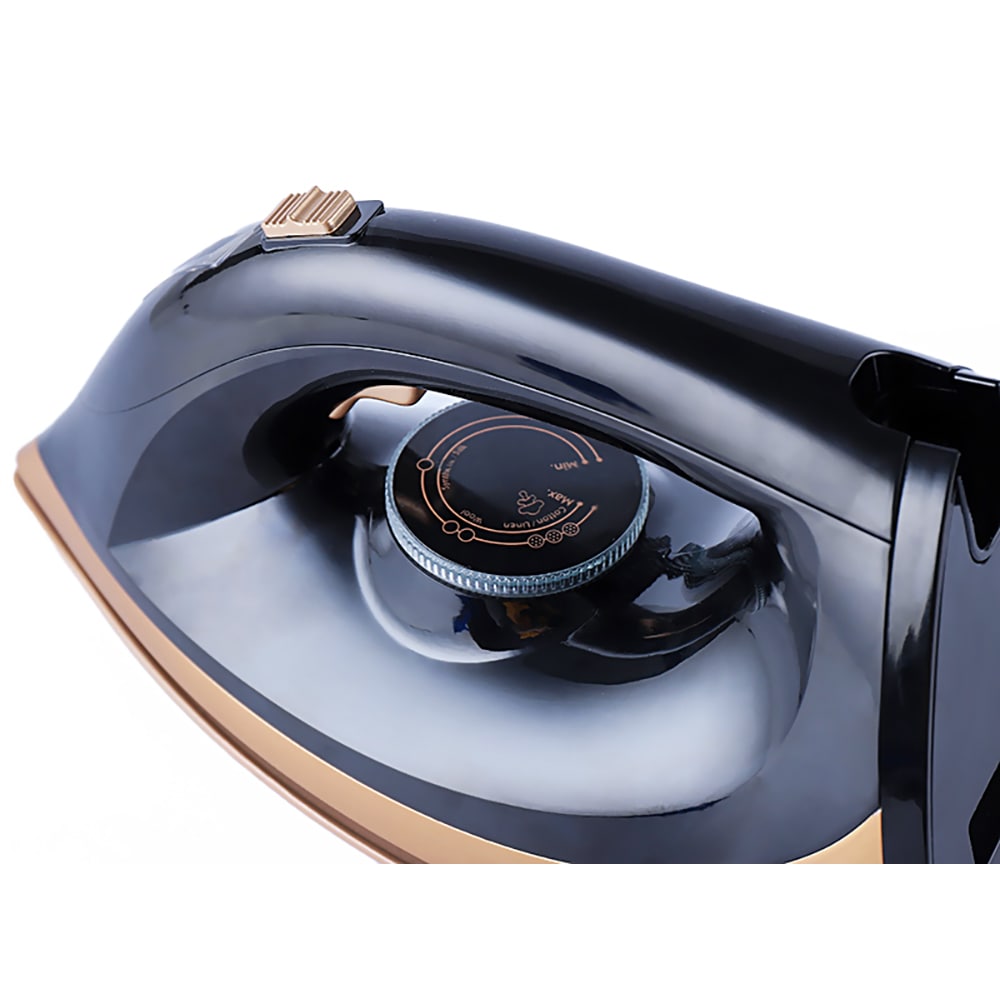 Statie de calcat MYRIA MY4559, 2250W, 60g/min, 1.1l, talpa ceramica, negru-auriu