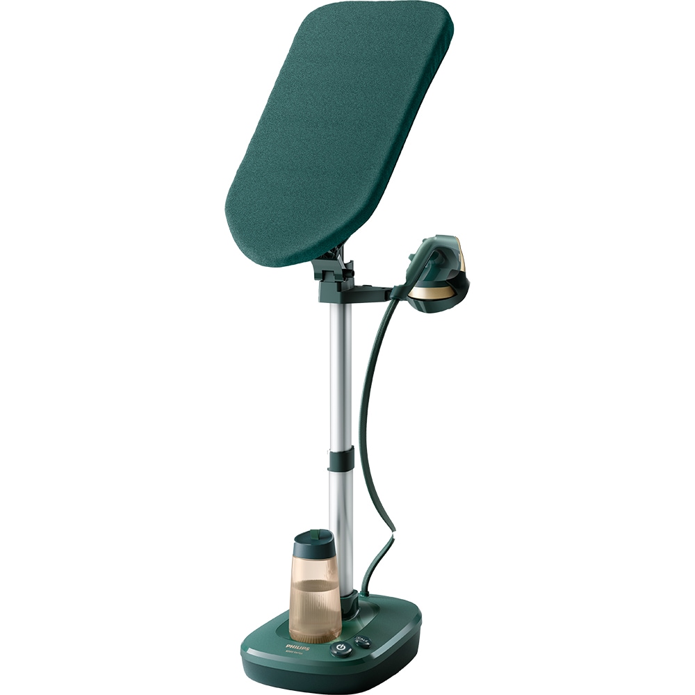 Aparat de calcat vertical PHILIPS All in One 1000 AIS6020/70, 1900W, 90g/min, 1.1l, verde-argintiu