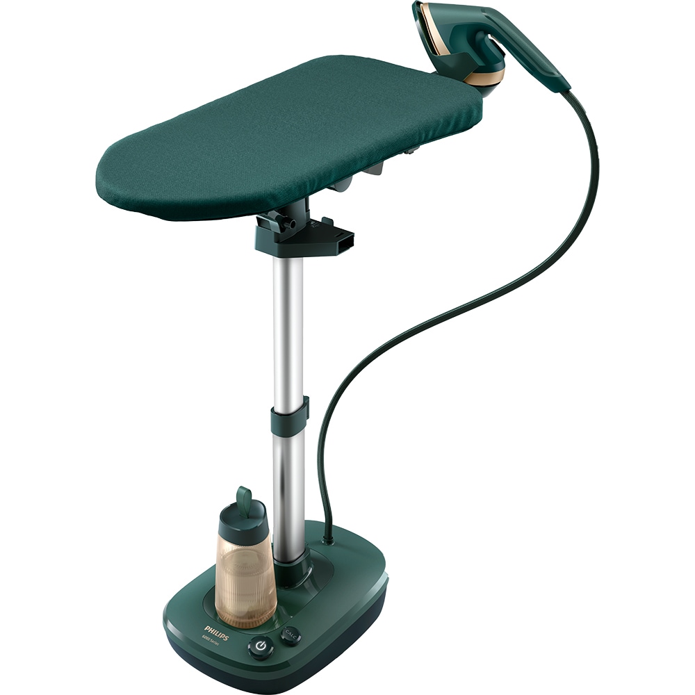 Aparat de calcat vertical PHILIPS All in One 1000 AIS6020/70, 1900W, 90g/min, 1.1l, verde-argintiu