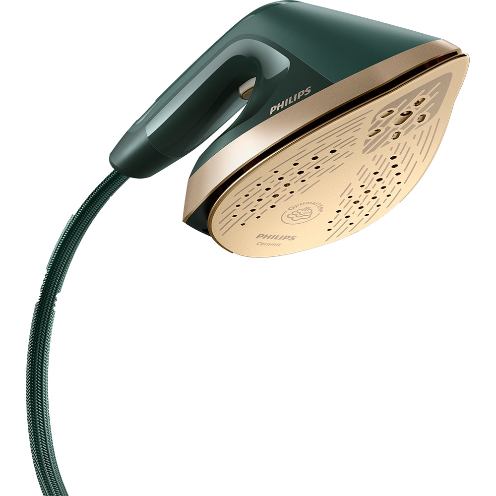 Aparat de calcat vertical PHILIPS All in One 1000 AIS6020/70, 1900W, 90g/min, 1.1l, verde-argintiu