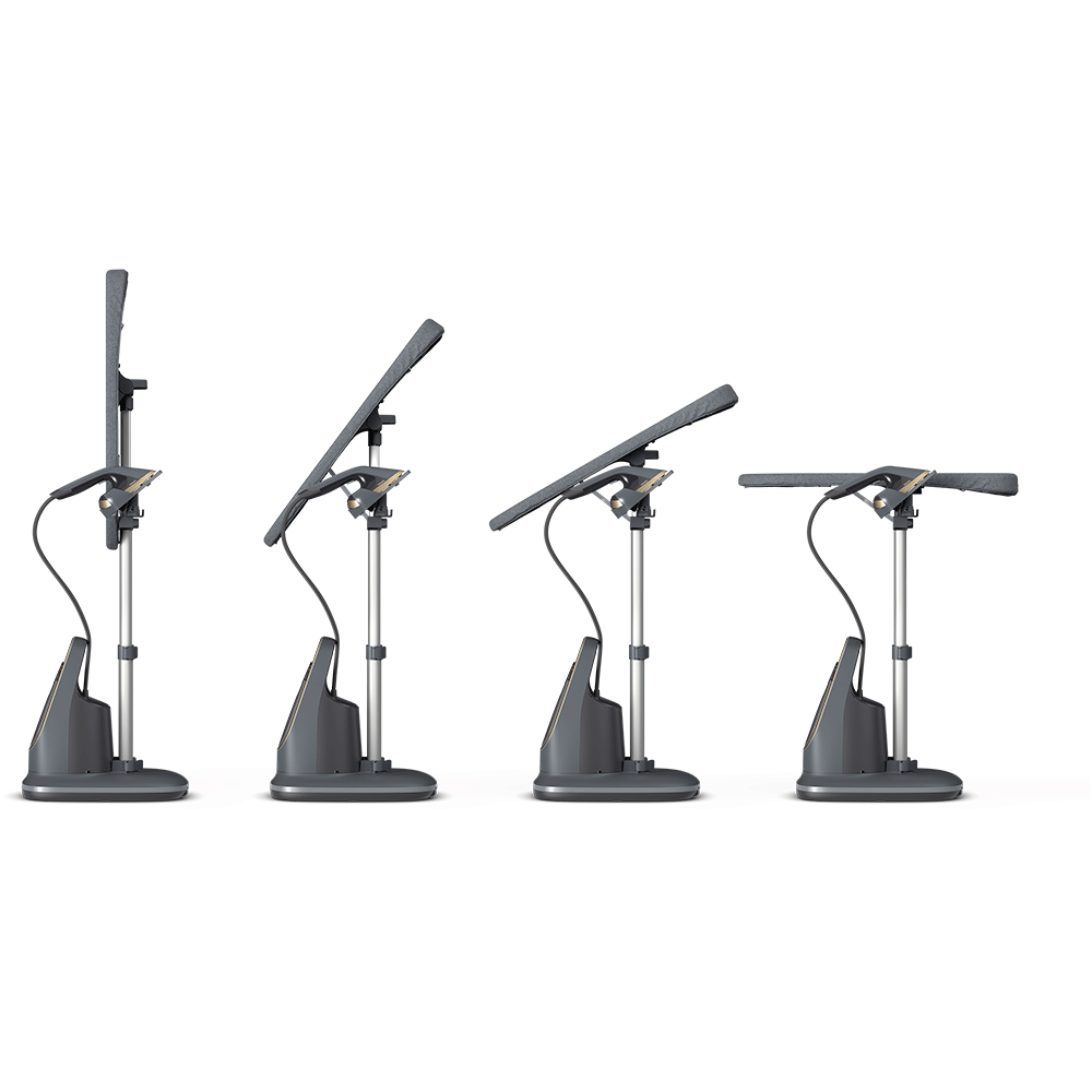 Aparat de calcat vertical PHILIPS Seria 8500 All In One AIS8540/80, 2200W, 300g/min, 1200ml, gri-auriu