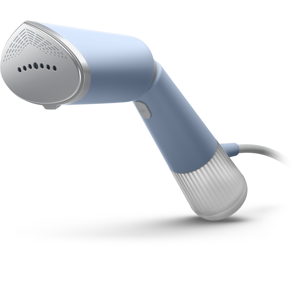 Aparat de calcat vertical PHILIPS Seria 5000 STH5020/20, 1400W, 24g/min, 120ml, albastru-argintiu