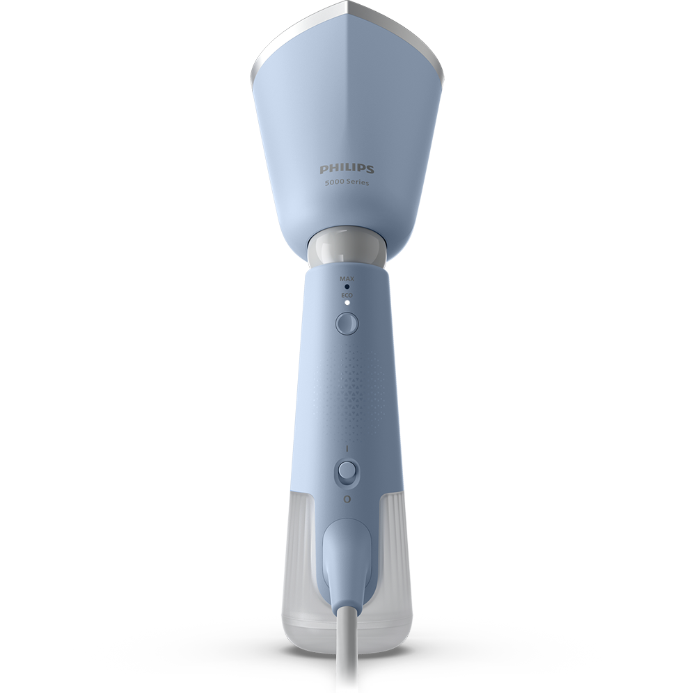 Aparat de calcat vertical PHILIPS Seria 5000 STH5020/20, 1400W, 24g/min, 120ml, albastru-argintiu