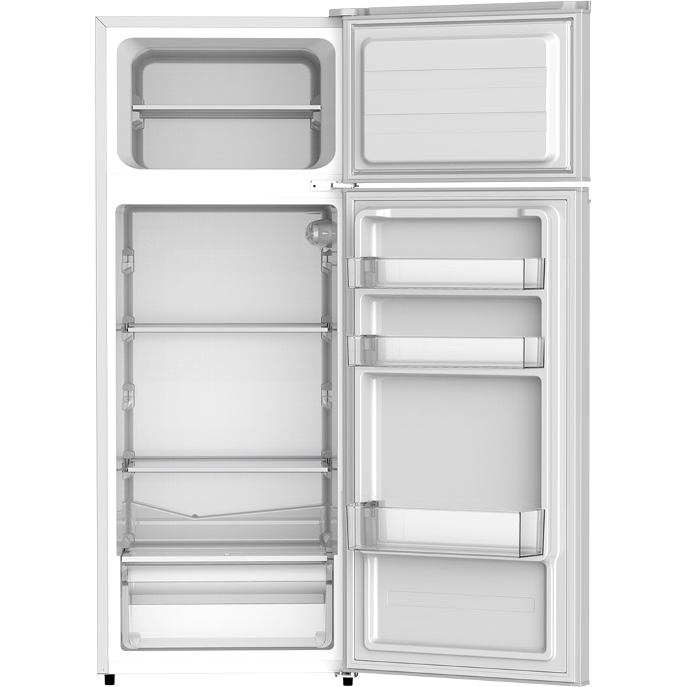 Frigider cu doua usi VORTEX VDD21SSS02S, 210 l, H 143 cm, Clasa E, inox