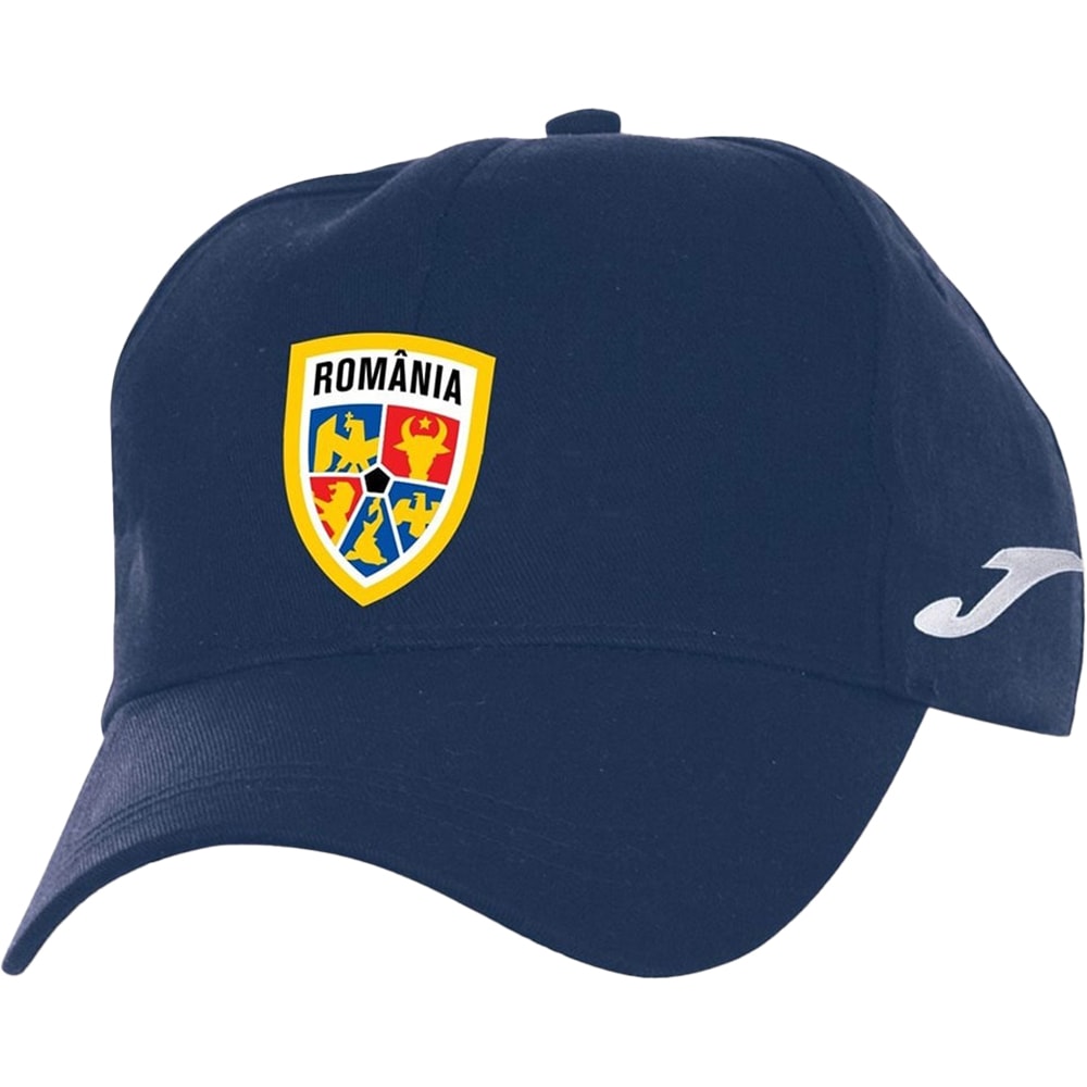Sapca fotbal JOMA Echipa Nationala de Fotbal a Romaniei Junior, albastru inchis