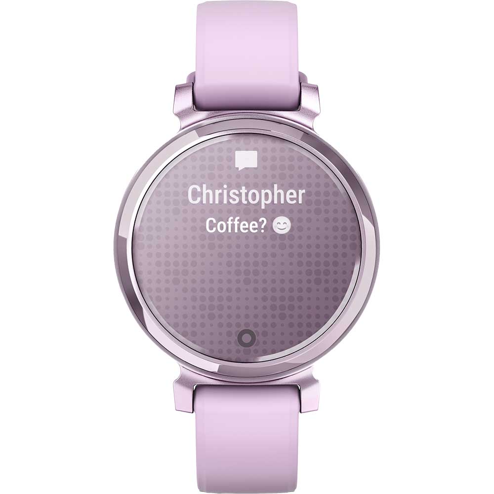 Smartwatch GARMIN Lily 2, Android/iOS, silicon, Metallic Lilac with Lilac  Silicone Band