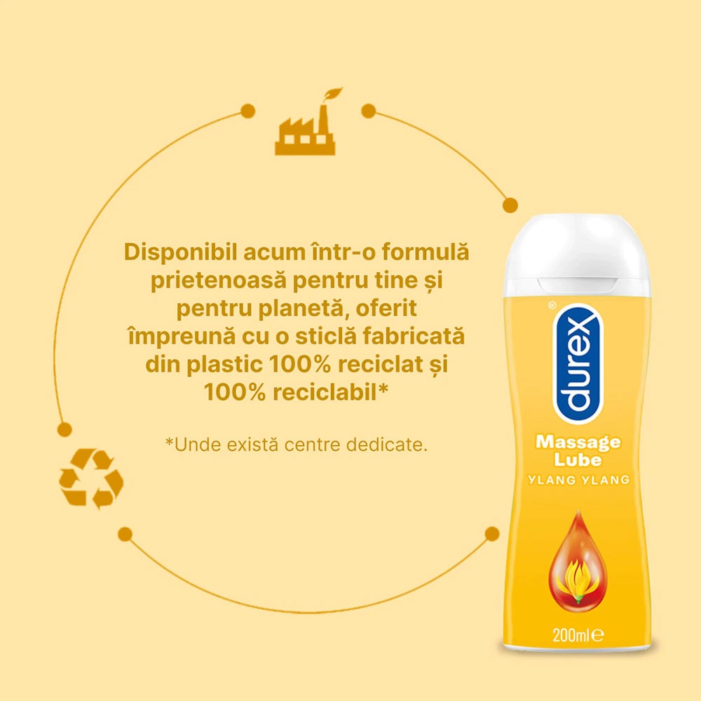 Lubrifiant DUREX Play Massage 2 in 1 Ylang Ylang, 200ml
