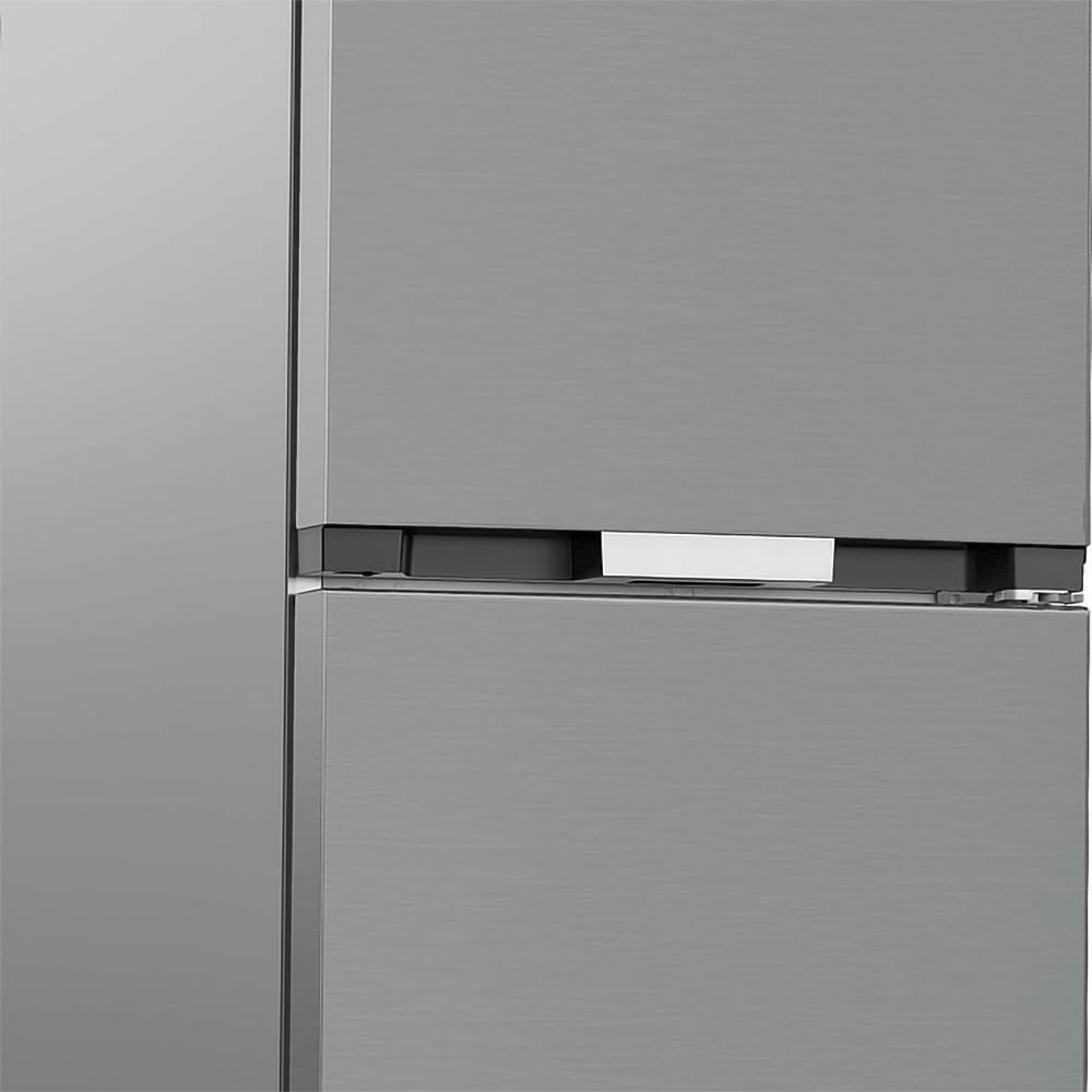 Combina frigorifica GRUNDIG GKPN46821X, No Frost, 316 l, H 186 cm, Clasa E, argintiu
