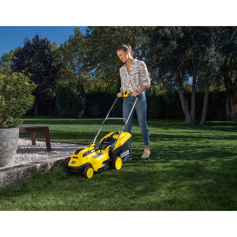 Masina de tuns iarba KARCHER LMO 18-36, 4000rpm, sac 45l, fara acumulator