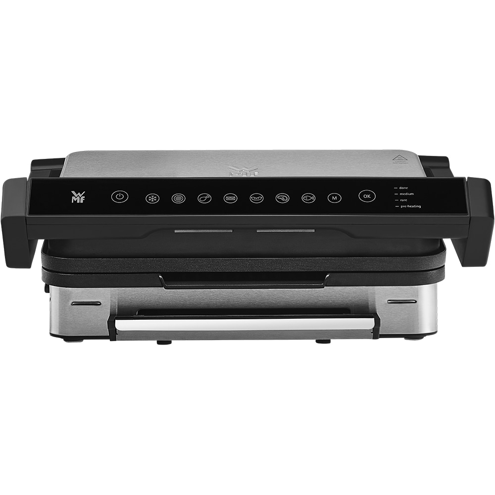 Gratar electric WMF Profi Plus 415560011, 2000W, argintiu-negru 
