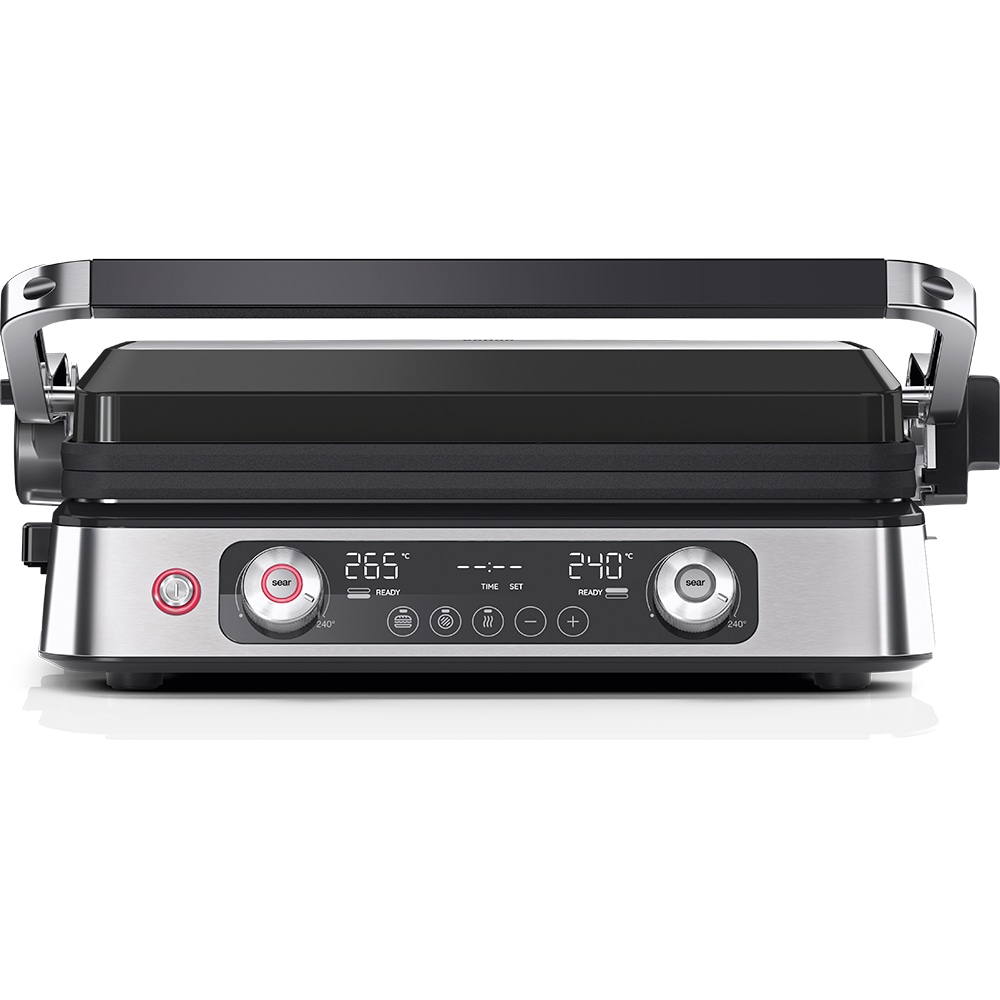 Gratar electric BRAUN MultiGrill 9 Pro CG9140, 2200W, argintiu-negru 