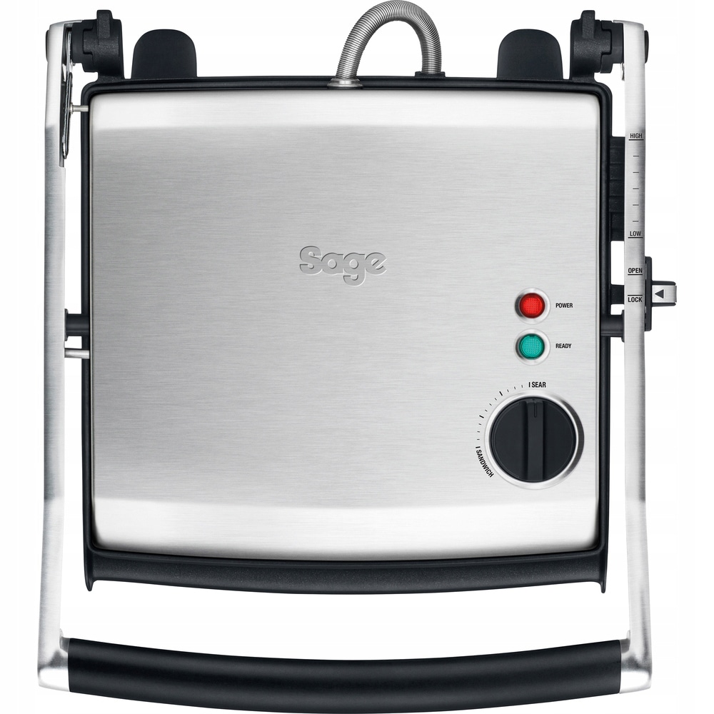 Gratar electric SAGE BGR200, 2200W, argintiu-negru