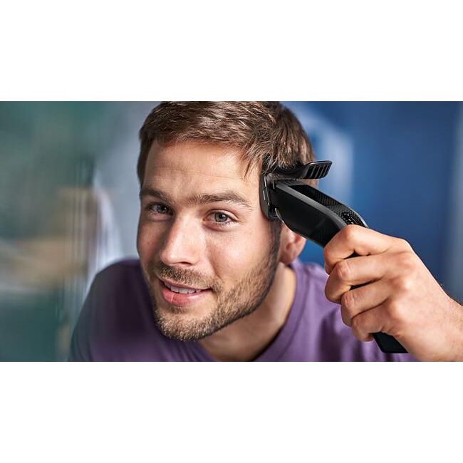 Aparat de tuns PHILIPS Series 3000 HC3525/15, acumulator, 45 min autonomie, negru