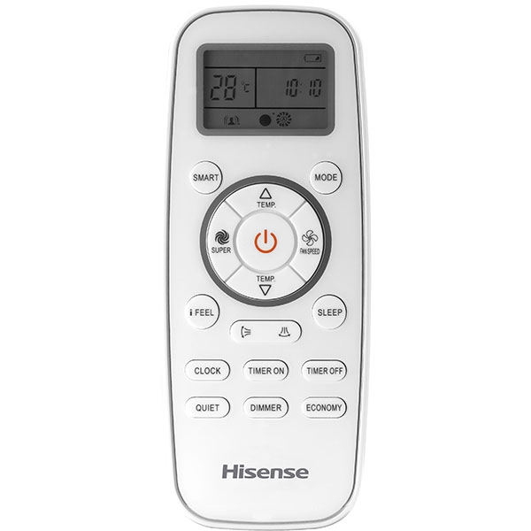 Aer conditionat  HISENSE Eco Smart, 12000 BTU, A++/A+, Functie Incalzire, Inverter, Wi-Fi, kit instalare inclus, alb