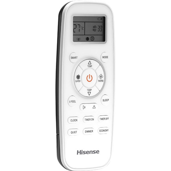 Aer conditionat  HISENSE Eco Smart, 12000 BTU, A++/A+, Functie Incalzire, Inverter, Wi-Fi, kit instalare inclus, alb
