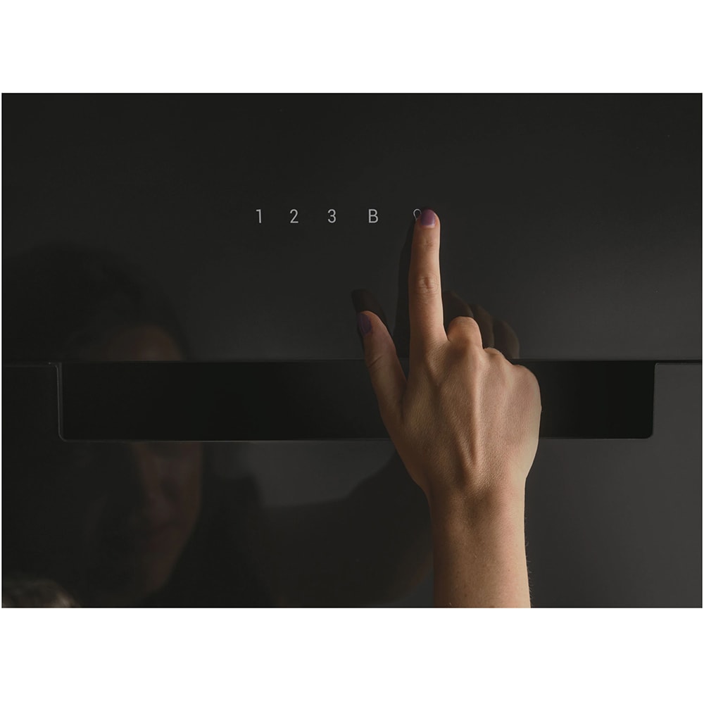 Hota decorativa HAIER HADG6DCS56B, 1 motor, 789 m3/h, L 60 cm, negru