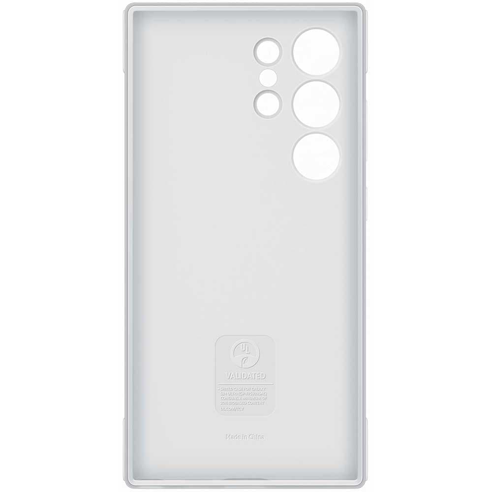 Husa telefon SAMSUNG Shield Case pentru Galaxy S24 Ultra, GP-FPS928SACJW, Light Gray