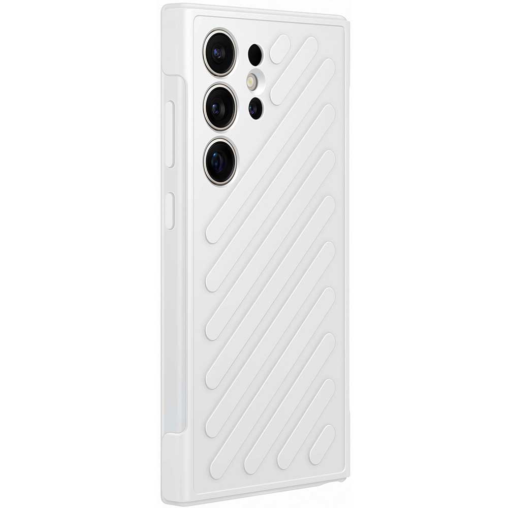 Husa telefon SAMSUNG Shield Case pentru Galaxy S24 Ultra, GP-FPS928SACJW, Light Gray