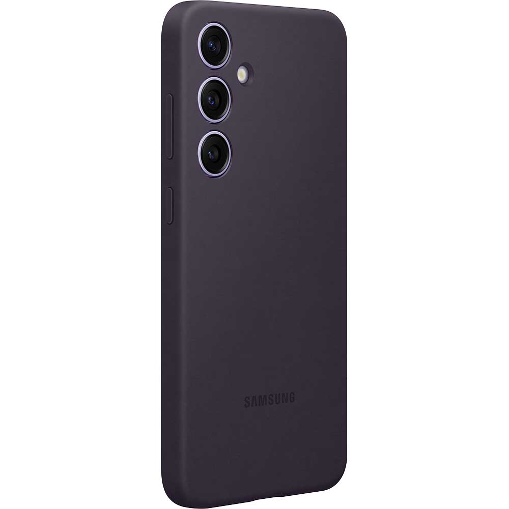 Husa telefon SAMSUNG Silicone Case pentru Galaxy S24+, EF-PS926TEEGWW, Dark Violet