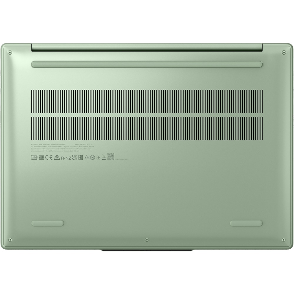 Laptop LENOVO IdeaPad Slim 5 15ARP10, AMD Ryzen 7 7735HS pana la 4.75GHz, 15.3" WUXGA, 16GB, SSD 1TB, AMD Radeon 680M Graphics, Free Dos, Seafoam Green