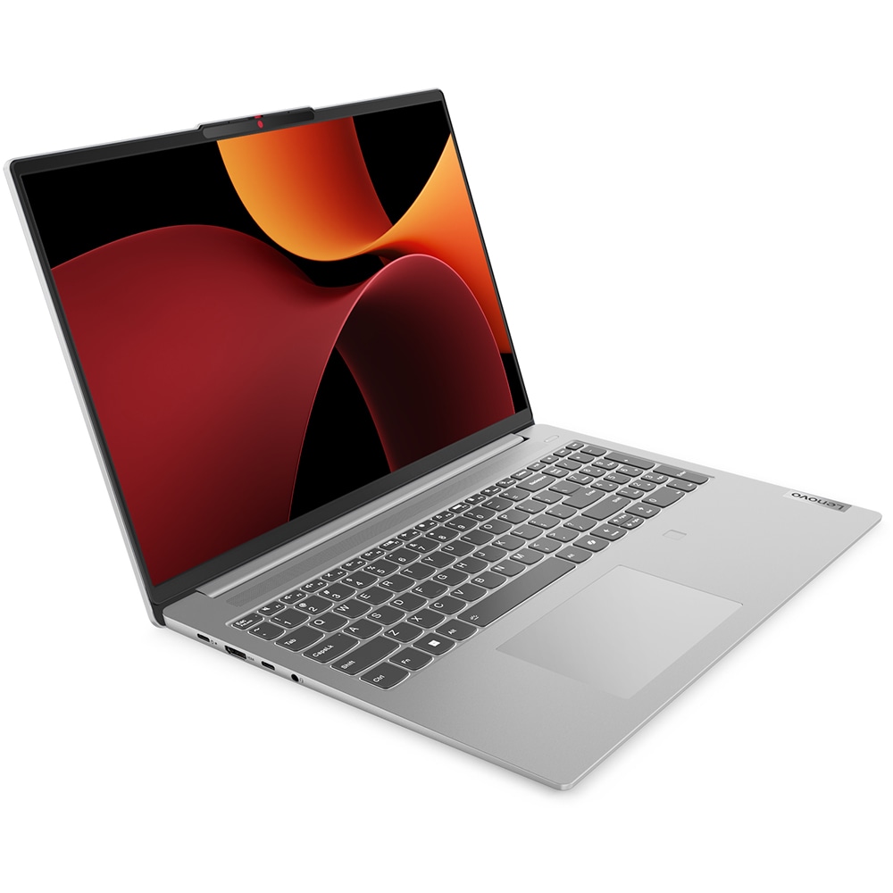 Laptop LENOVO IdeaPad Slim 5 16AHP9, AMD Ryzen 7 8845HS pana la 5.1GHz, 16" 2K, 32GB, 1TB, AMD Radeon Graphics, FreeDOS, Cloud Grey