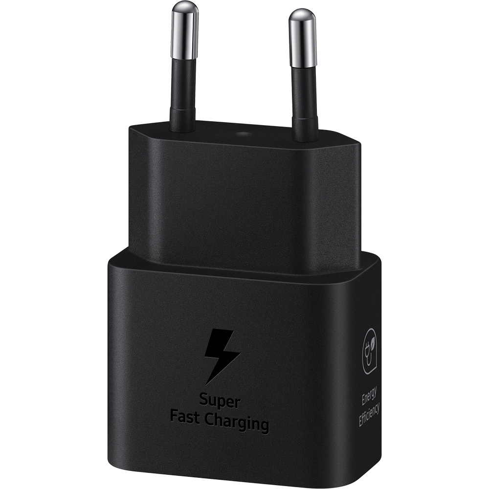 Incarcator retea SAMSUNG EP-T2510XBEGEU, 1xUSB-C Power Delivery 25W, Cablu inclus 1m, negru