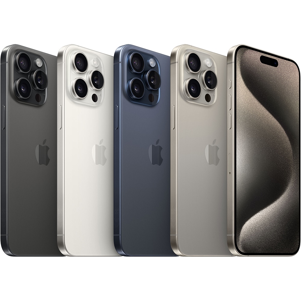 Telefon APPLE iPhone 15 Pro Max 5G, 256GB, Black Titanium