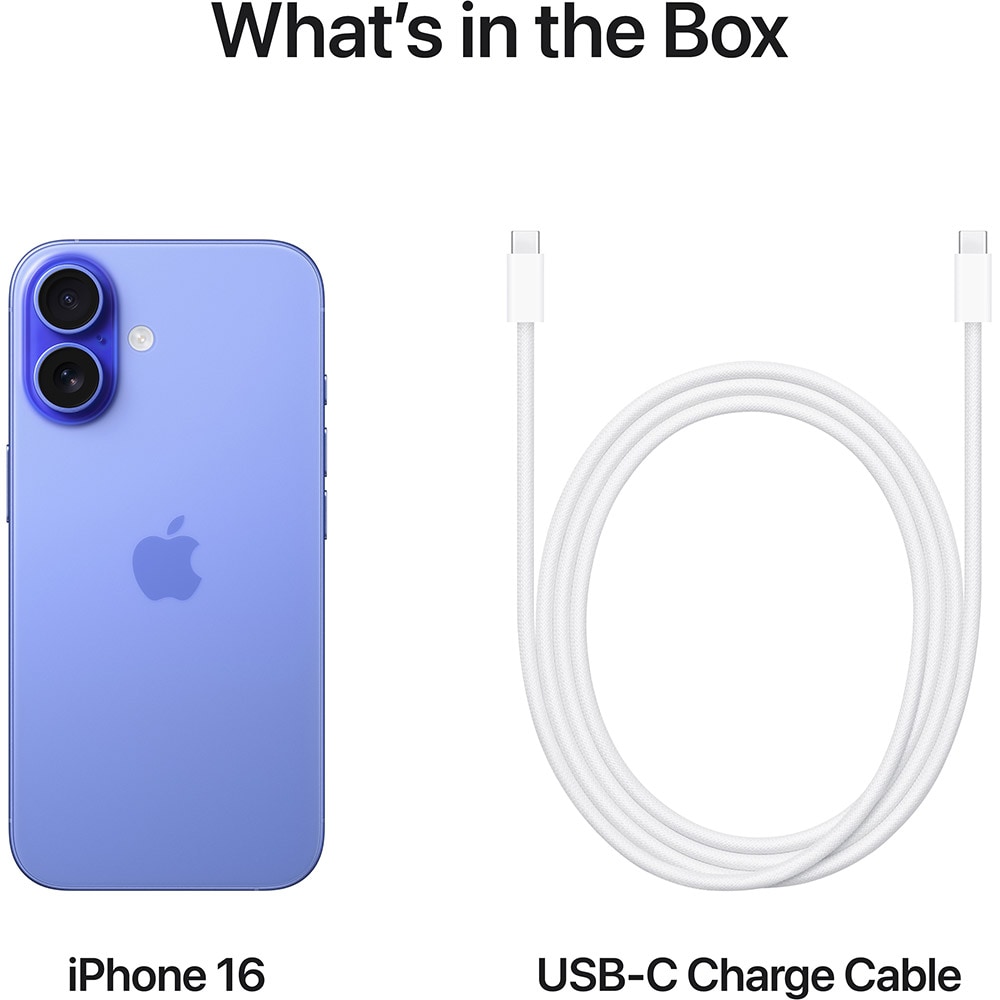 Telefon APPLE iPhone 16 5G, 128GB, Ultramarine