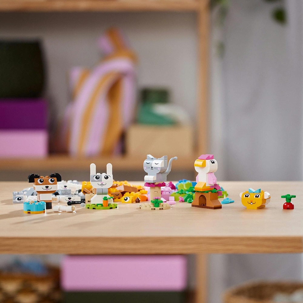 LEGO Classic: Animalute creative 11034, 5 ani+, 450 piese
