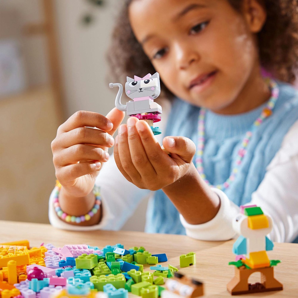 LEGO Classic: Animalute creative 11034, 5 ani+, 450 piese