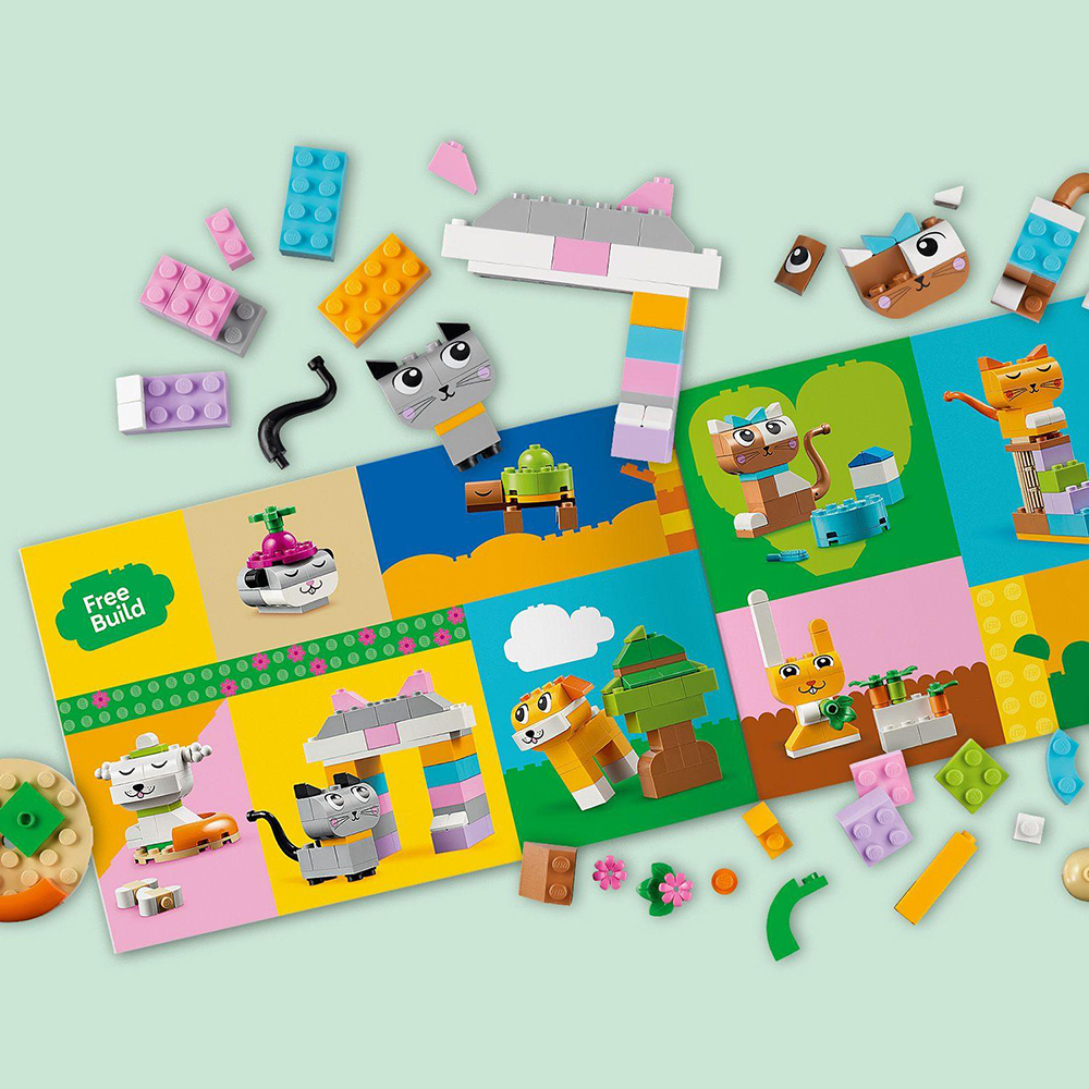 LEGO Classic: Animalute creative 11034, 5 ani+, 450 piese