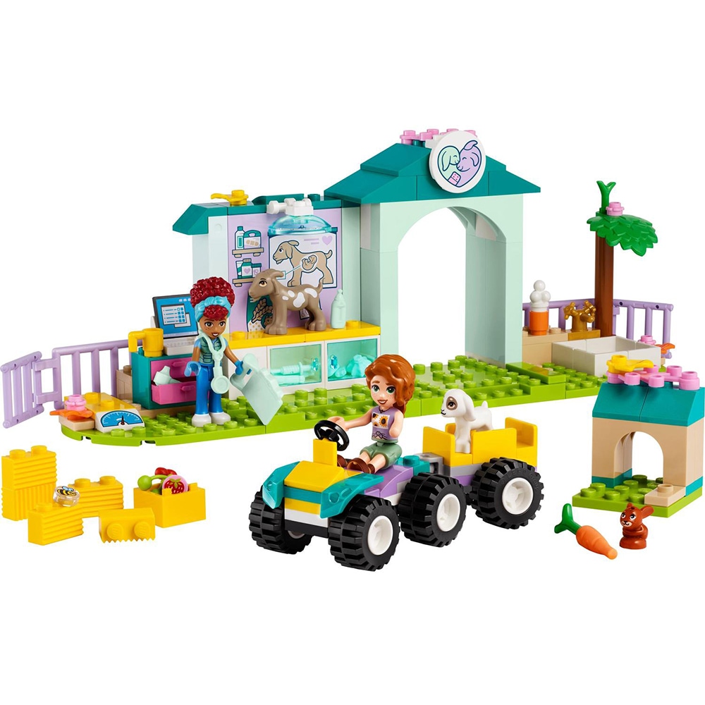 LEGO Friends: Clinica veterinara pentru animale de ferma 42632, 4 ani+, 161 piese