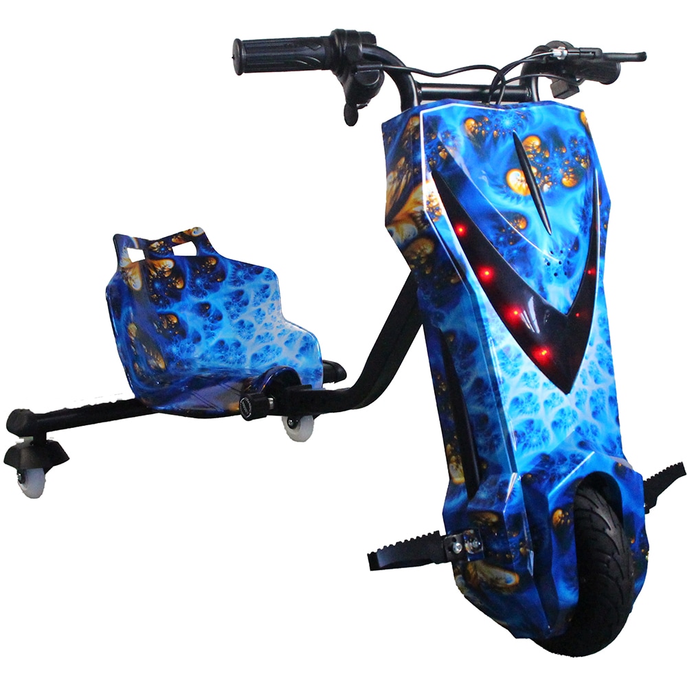 Tricicleta electrica MYRIA Drifter Sky Rider MY7056BL, 8 inch, albastru