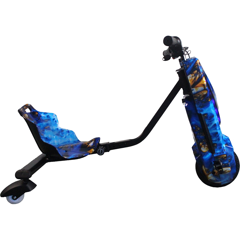Tricicleta electrica MYRIA Drifter Sky Rider MY7056BL, 8 inch, albastru