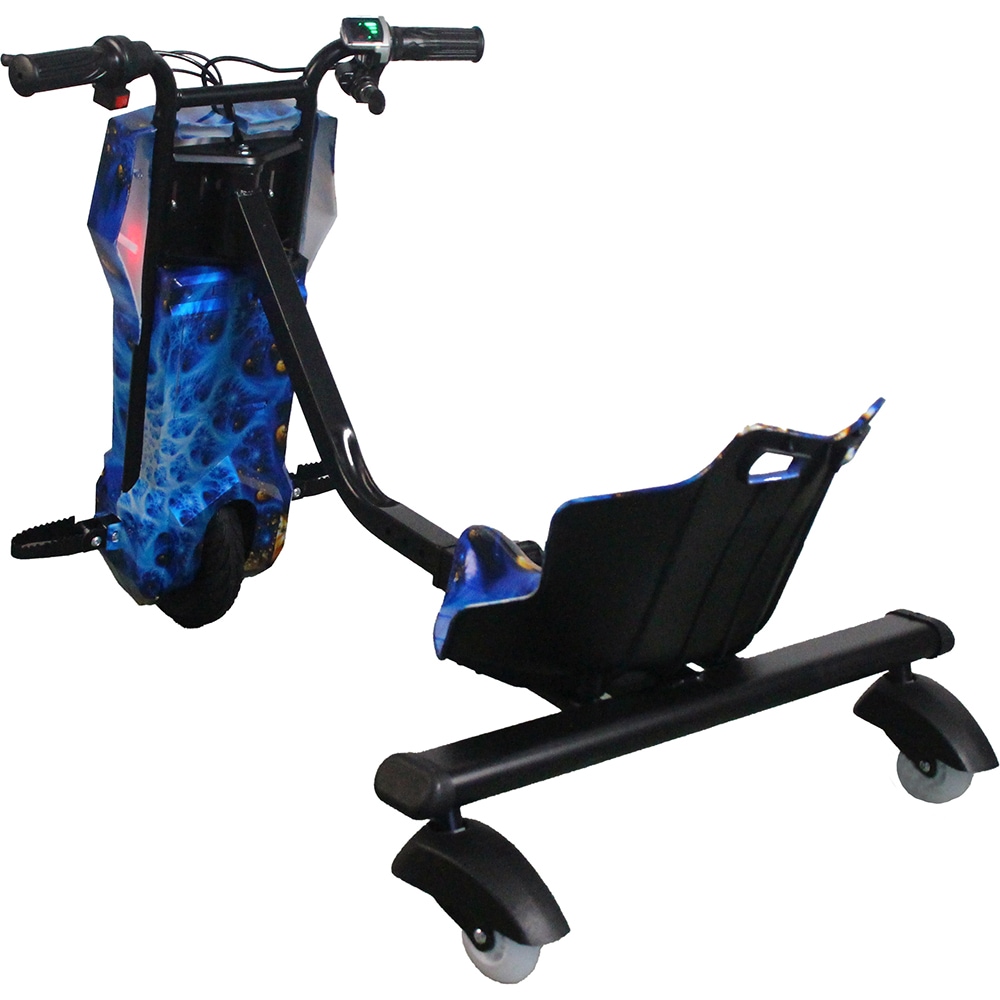 Tricicleta electrica MYRIA Drifter Sky Rider MY7056BL, 8 inch, albastru